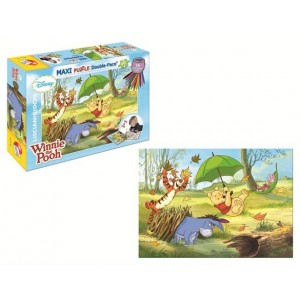 Puzzle 108 pz Maxi Double-Face Disney Winnie the Pooh Art.31603 Puzzle 108 pz Maxi Double-Face Disney Winnie the Pooh Art.31603