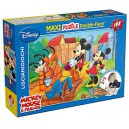 Puzzle 108 pz Maxi Double-Face Disney Mickey Mouse & Friends Art.37247