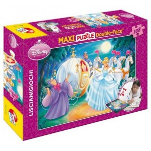 Puzzle 108 pz Maxi Double-Face Disney Princess Cenerentola Art.31603-d Puzzle 108 pz Maxi Double-Face Disney Princess Cenerentola Art.31603-d
