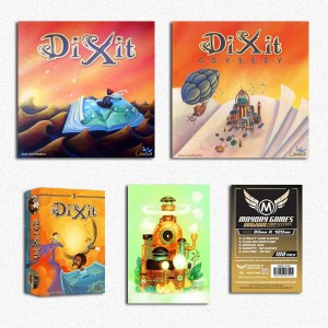 SAFEBUNDLE Dixit + Dixit Odyssey + Carta Promo La Macchina dei Sogni + Dixit 3 + Bustine Trasparenti (adatte per Dixit SAFEBUNDLE Dixit + Dixit Odyssey + Carta Promo La Macchina dei Sogni + Dixit 3 + Bustine Trasparenti (adatte per Dixit