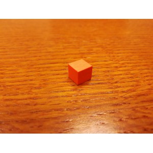 Cubetto 8mm Arancione (25 pezzi)