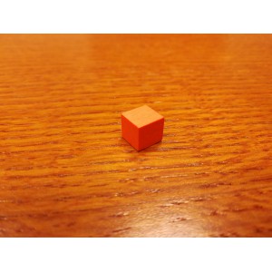 Cubetto 8mm Arancione (25 pezzi) Cubetto 8mm Arancione (25 pezzi)