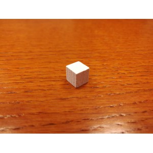 Cubetto 8mm Bianco (50 pezzi)