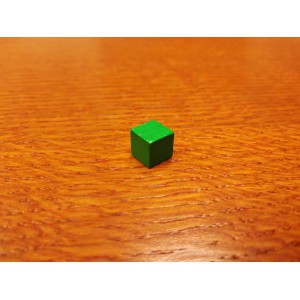 Cubetto 8mm Verde (100 pezzi)
