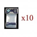BUNDLE 10 pz. 63,5x88 mm bustine FFG (standard card game) - 50 bustine (cod. grigio FFG)