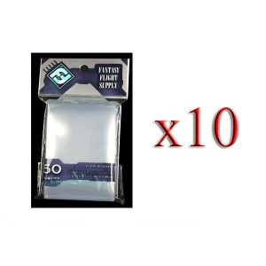 BUNDLE 10 pezzi 63,5x88 mm bustine FFG (standard card game) - 50 bustine (cod. grigio FFG)