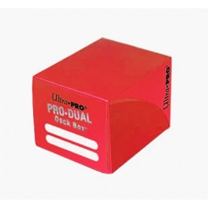 Porta mazzo Pro Dual Deck Red (120 carte) - 82983
