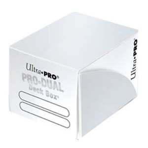 Porta mazzo Pro Dual Deck White (120 carte) - 82982 Porta mazzo Pro Dual Deck White (120 carte) - 82982