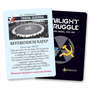Referendum NATO - Carta promo Twilight Struggle Ed. 2012