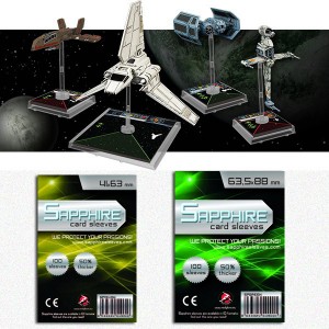 BUNDLE X-Wing terza serie + bustine apposite per X-Wing