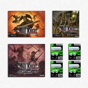 SAFEBUNDLE Mage Knight Board Game ENG + The Lost Legion + Krang Character Expansion + bustine protettive SAFEBUNDLE Mage Knight Board Game ENG + The Lost Legion + Krang Character Expansion + bustine protettive