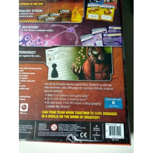 On the brink: Pandemic (New Ed.) (danno su retro scatola) On the brink: Pandemic (New Ed.) (danno su retro scatola)