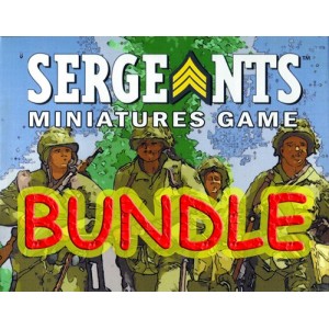 BUNDLE Us/Ger Upgrade - Sergeants Miniatures Game BUNDLE Us/Ger Upgrade - Sergeants Miniatures Game