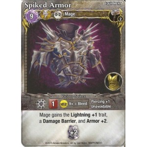 Spiked Armor Promo Card: Mage Wars