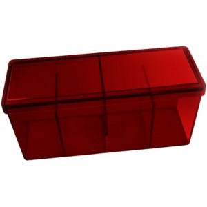 Dragon Shield - scatola 4 compartimenti (Rosso) ART20107 ex ART20307