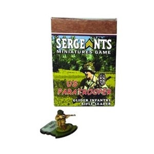 US Paratrooper Rifle Specialist Leader (Esp Sergeants Miniatures Game)