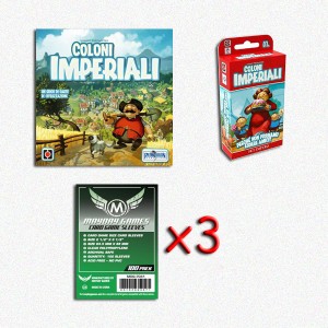 SAFEBUNDLE Coloni Imperiali + Espansione + bustine SAFEBUNDLE Coloni Imperiali + Espansione + bustine
