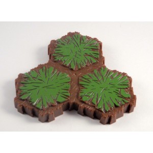 Heroscape Tile - Erba 3 esagoni (Grass) Heroscape Tile - Erba 3 esagoni (Grass)