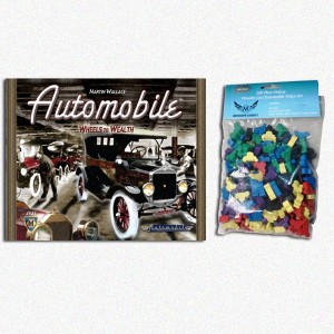 BUNDLE Automobile + Deluxe Wooden Car Token Set (180 pezzi)