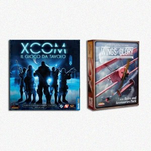 BUNDLE XCOM ITA +  WINGS OF GLORY - WW1 RULES AND ACCESSORIES PACK