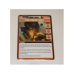 Pig From Hell (Promo Card)- Pathfinder Adventure Card Game