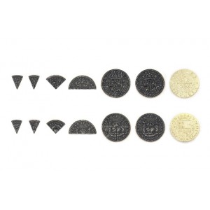 Monete Real da 8 in metallo (Metal Coins Pieces of Eight) Monete Real da 8 in metallo (Metal Coins Pieces of Eight)