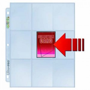 UltraPro - Foglio 9 taschine (taglio laterale) - UPR82892 UltraPro - Foglio 9 taschine (taglio laterale) - UPR82892