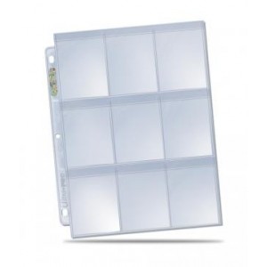 UltraPro - Foglio Secure Platinum 9 taschine (3 fori, piega antipolvere) - UPR84732 UltraPro - Foglio Secure Platinum 9 taschine (3 fori, piega antipolvere) - UPR84732
