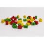 Set 40 Meeples in tre colori (Giallo, Rosso, Verde)