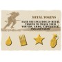 Exp. 13 Metal Tokens - Warfighter WWII Warfighter WWII: Metal Tokens