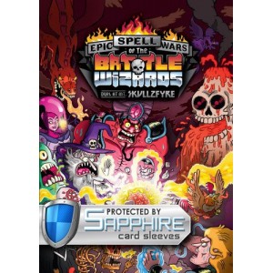SAFEGAME Epic Spell Wars of the Battle Wizards: Duel at Mt. Skullzfyre + bustine protettive