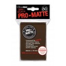 UltraPro - Bustine protettive trasparenti 66x91 - PRO MATTE Retro MARRONE (50 bustine) UPR84189
