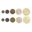 Monete Dragoni in metallo (Metal Coins Dragons)