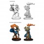 Pathfinder Deep Cuts Unpainted Miniatures - Human Female Cleric (6 Units)