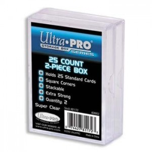 UltraPro - Scatolina portacarte - 25 carte 2 pezzi (Plastic Box 2-piece) UltraPro - Scatolina portacarte - 25 carte 2 pezzi (Plastic Box 2-piece)