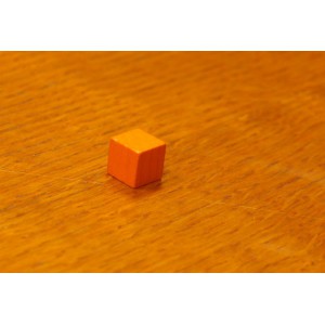 Cubetto 10mm Arancio (100 pezzi) Cubetto 10mm Arancio (100 pezzi)