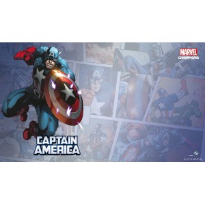 Captain America Playmat - Marvel Champions: The Card Game (Tappetino)