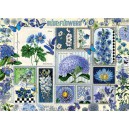 Blue Flowers - Cobble Hill Puzzle 1000 Pz.