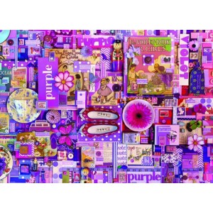Purple - Cobble Hill Puzzle 1000 pezzi