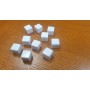 BUNDLE Dado d6 16mm Vuoto (bianco) (250 pezzi)