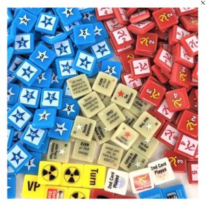 Deluxe Plastic Pieces : Twilight Struggle Deluxe Plastic Pieces : Twilight Struggle