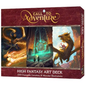 High Fantasy Art Deck: Call to Adventure 2nd Pr.
