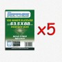 BUNDLE 5 pezzi 63,5x88 mm bustine protettive trasparenti Sapphire Perfect Size DARKGREEN (100 bustine) BUNDLE 5 pezzi 63,5x88 mm bustine protettive trasparenti Sapphire Perfect Size DARKGREEN (100 bustine)