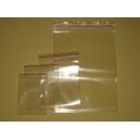 80x120 mm sacchetti trasparenti (ziplock) - 100 sacchetti