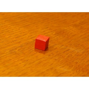 Cubetto 10mm Rosso
