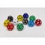 Dado a 12 facce Verde trasparente